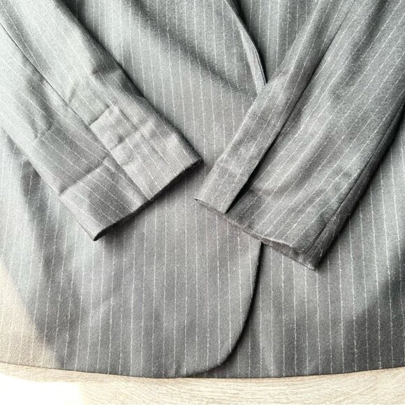 Equipment Womens Kadley Blazer Jacket Open Front 100% Italian Wool - Picture 10 of 16